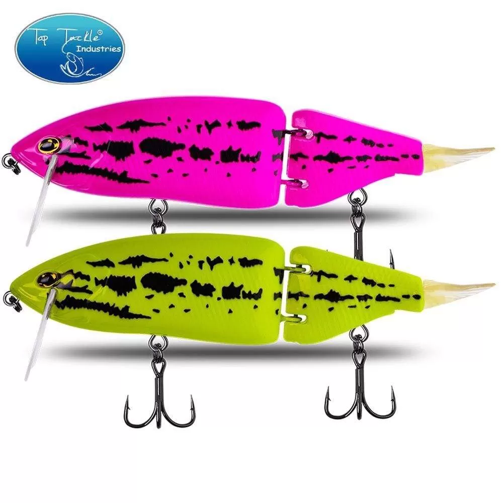 Fishing Lure 1pcs 165mm 60g 17 Colors Jointed Bass Swim Hard Bait Pike Luminous