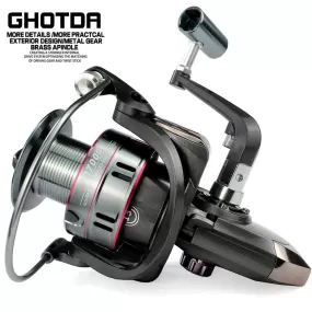 Fishing Reel Spinning 1000-7000 Series Metal Spool Spinning Wheel for Sea Fishing Carp Fishing