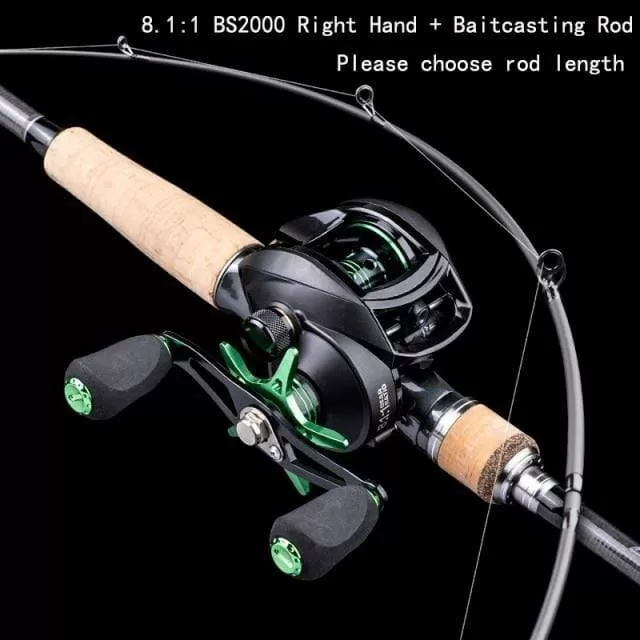 Fishing Rod 1.68m 1.8m 2.1m 2.4m 2.7m 2/3 Section Casting Spinning Rod Lure 5-40g Travel Rod Baitcasting Gift Rod Cover