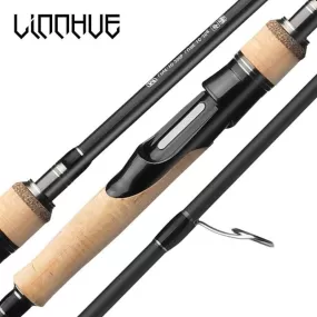 Fishing Rod 1.68m 1.8m 2.1m 2.4m 2.7m 2/3 Section Casting Spinning Rod Lure 5-40g Travel Rod Baitcasting Gift Rod Cover