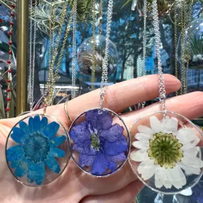 Flowers of the Day Necklaces