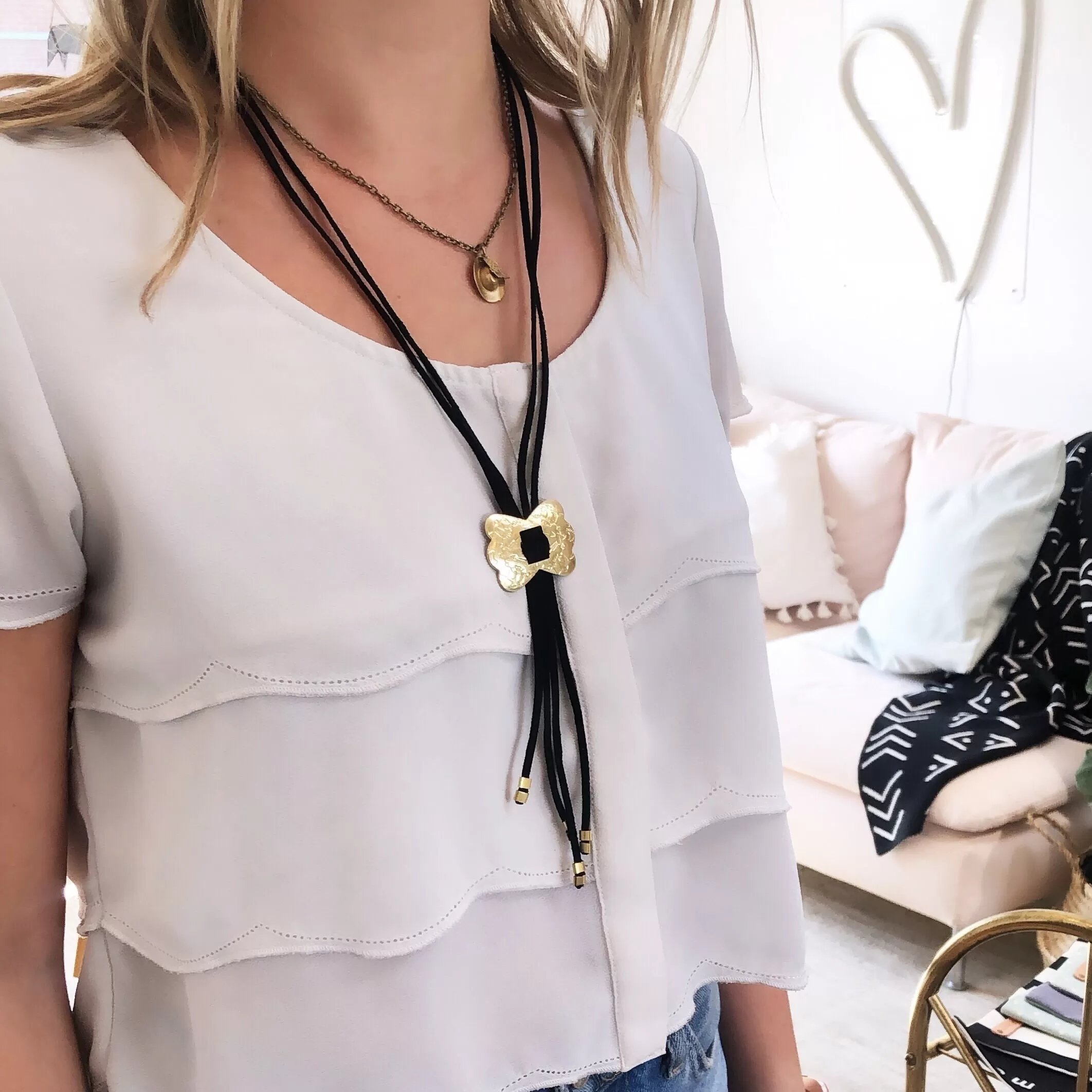 Giddy Up Bolo Necklaces