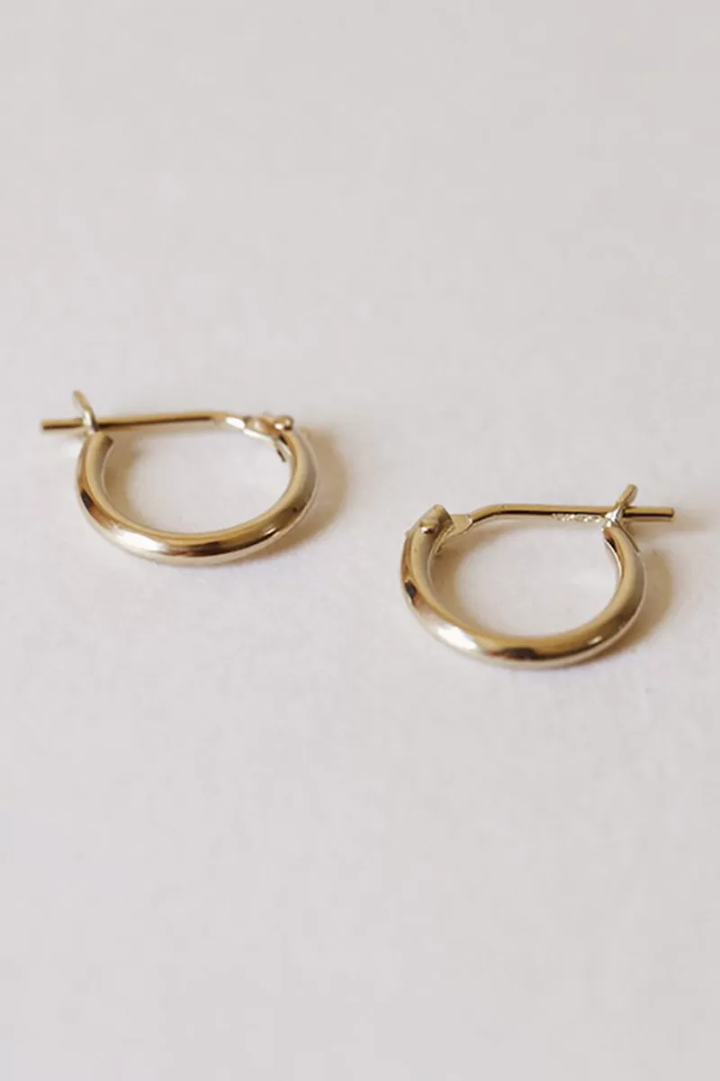 Gjenmi :: Small NY Hoops PAIR 14K