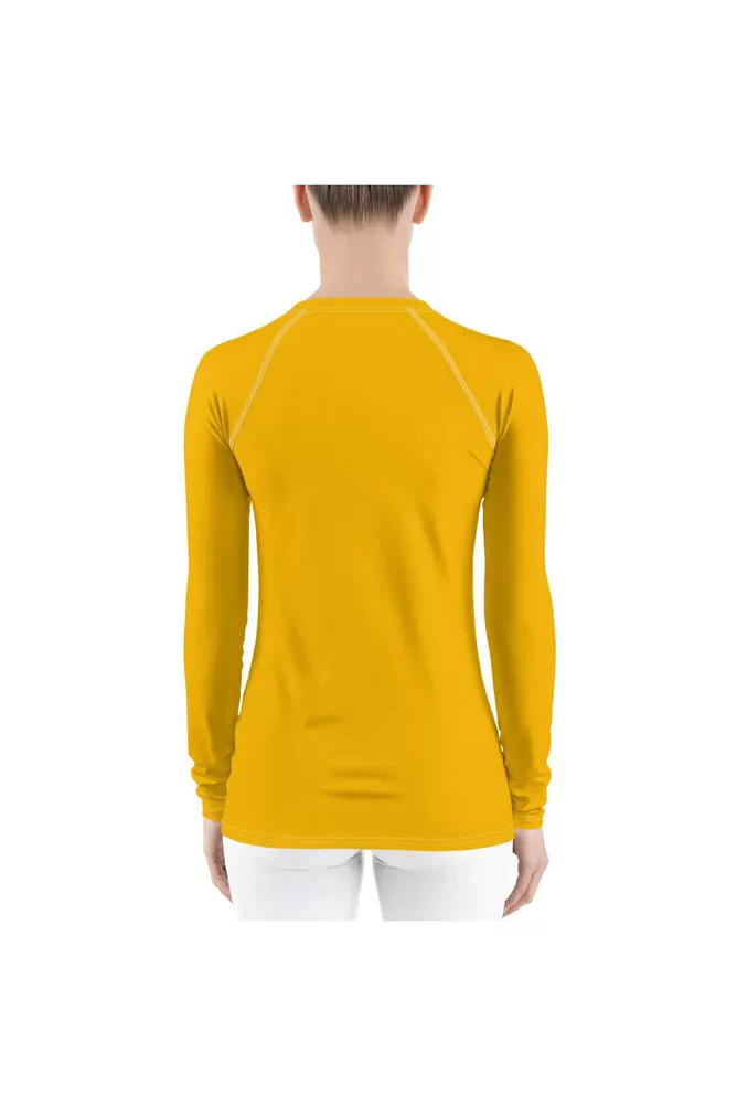 Golden Mustard Women's Rash Guard