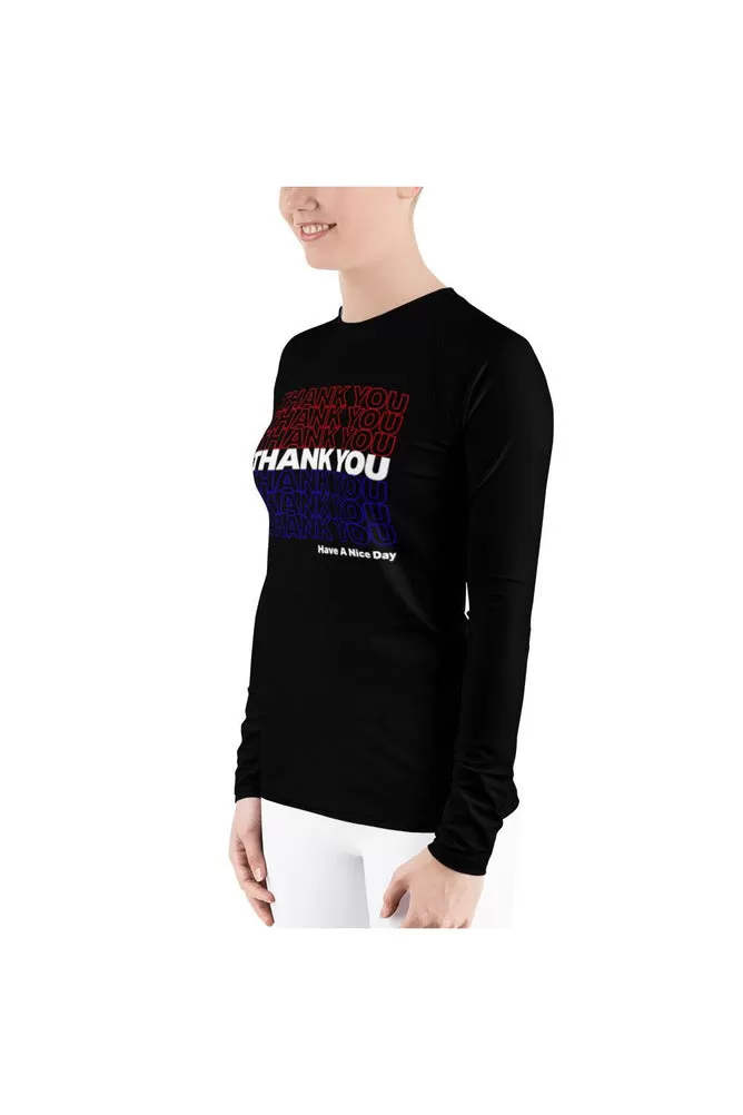 Grateful American Women's Rash Guard