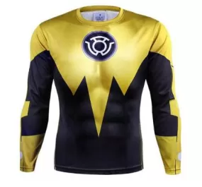 Green Lantern 'Sinestro' Compression Long Sleeve Rash Guard