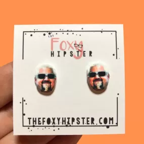 Guy Fieri Stud Earrings