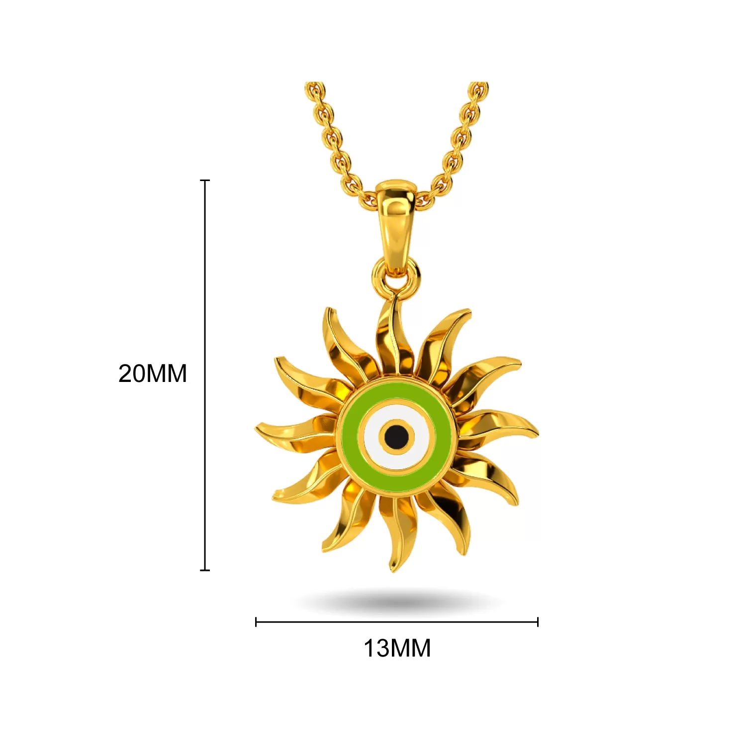 Hamit Evil Eye Pendant