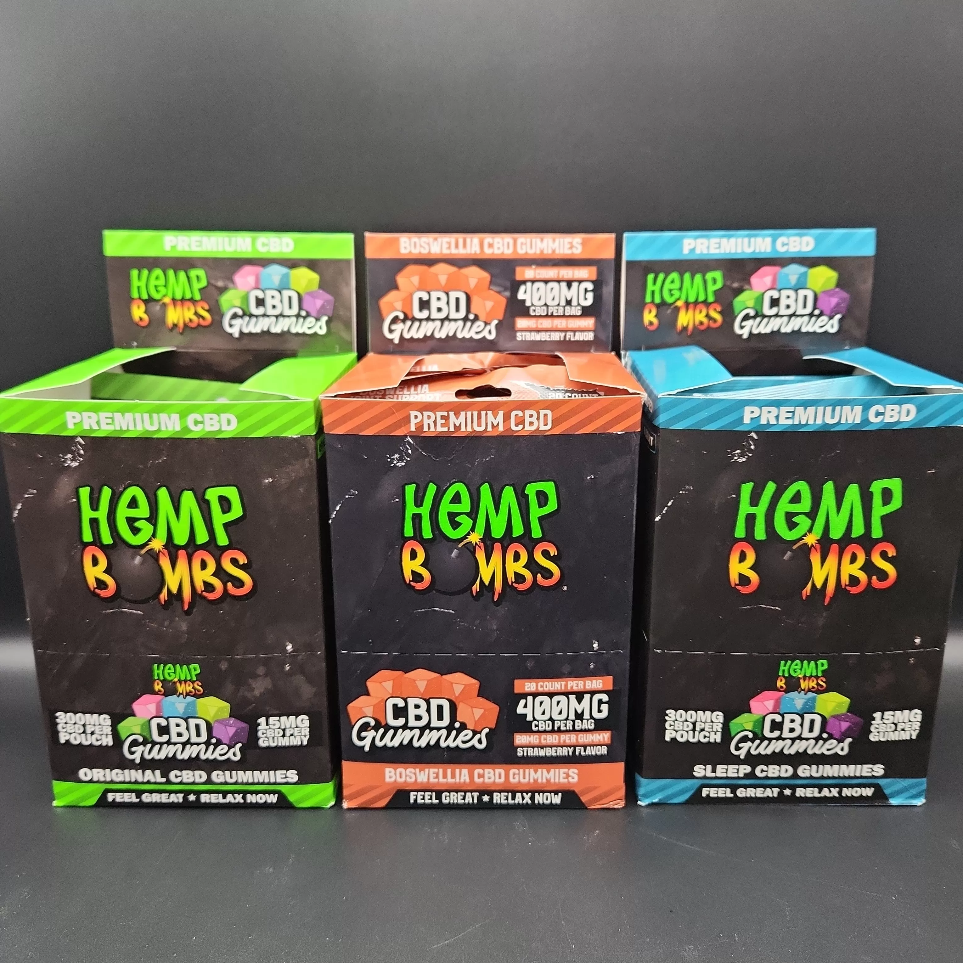 Hemp Bombs - CBD Gummies 20ct - Box of 6