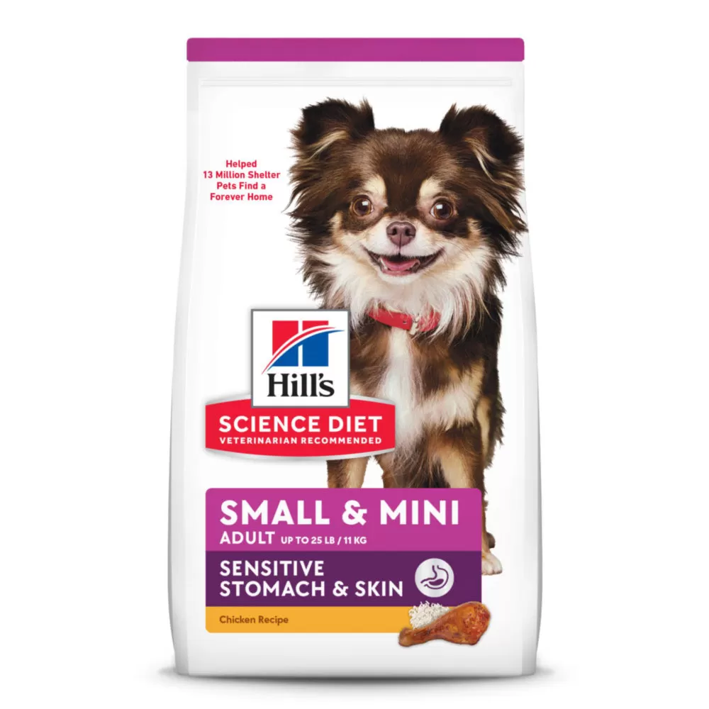 Hill's Science Diet Adult Sensitive Stomach & Skin Small & Toy Breed Dry Dog Food