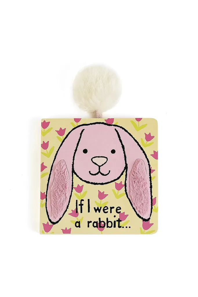 If I Were a Rabbit Board Book (Pink)