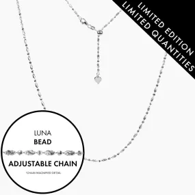 Italian Luna Bead Adjustable Chain