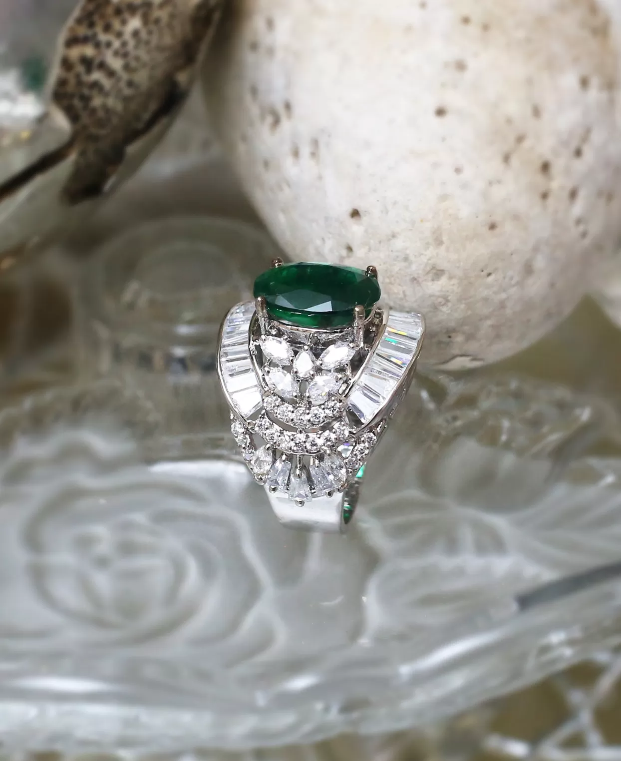 Jade Solitiare Ring