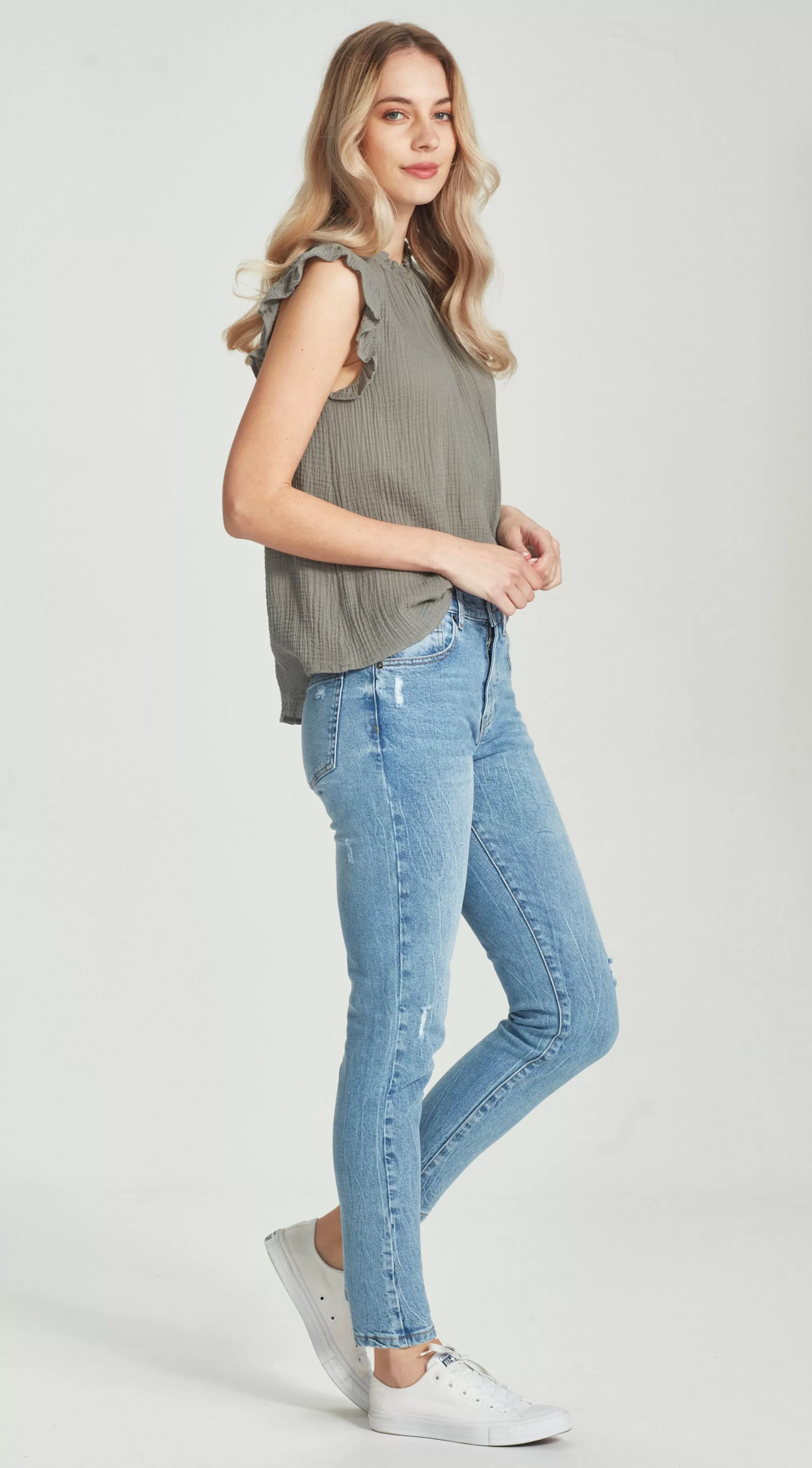 JunkfoodJeans Petra Tall Jean - Blue