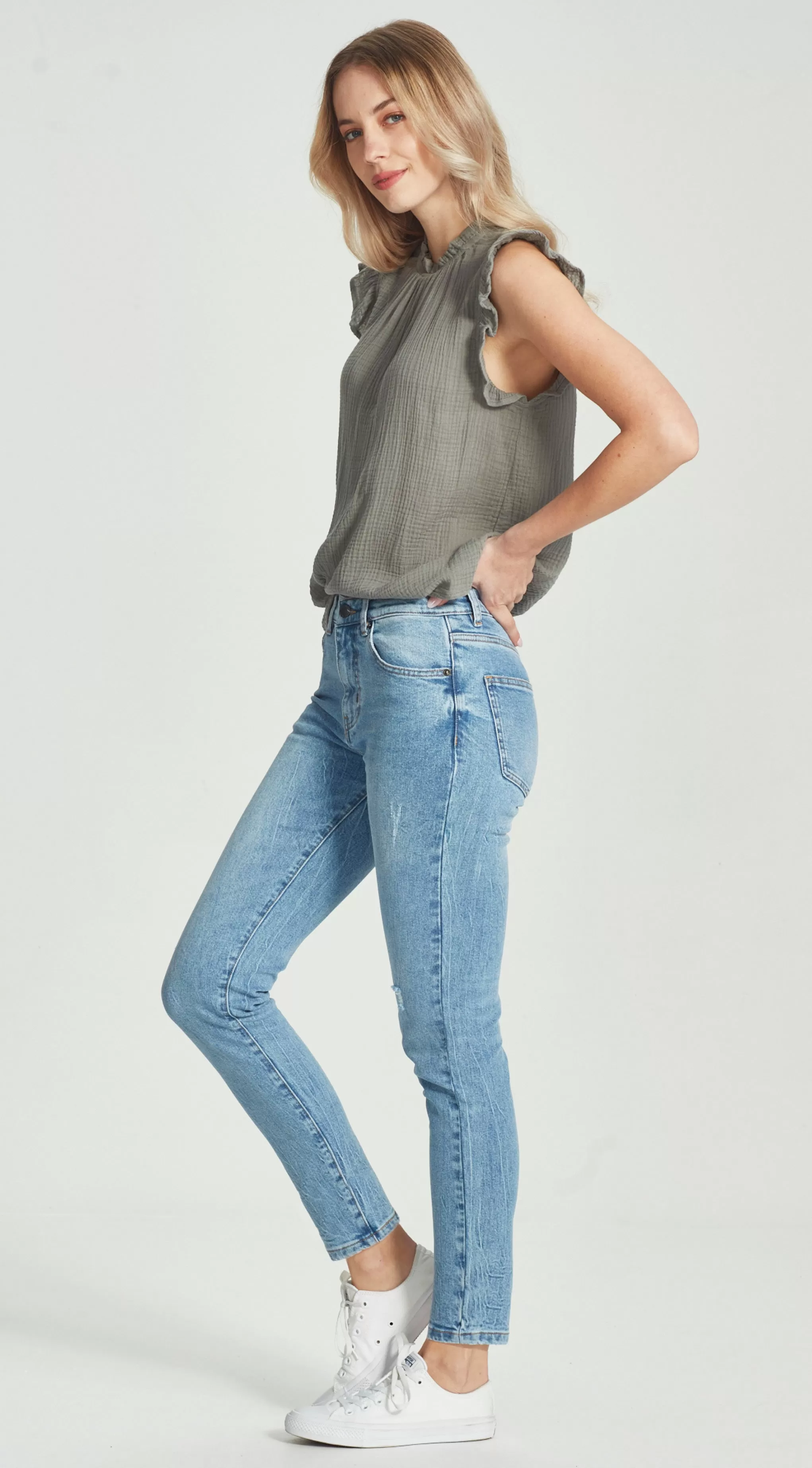 JunkfoodJeans Petra Tall Jean - Blue