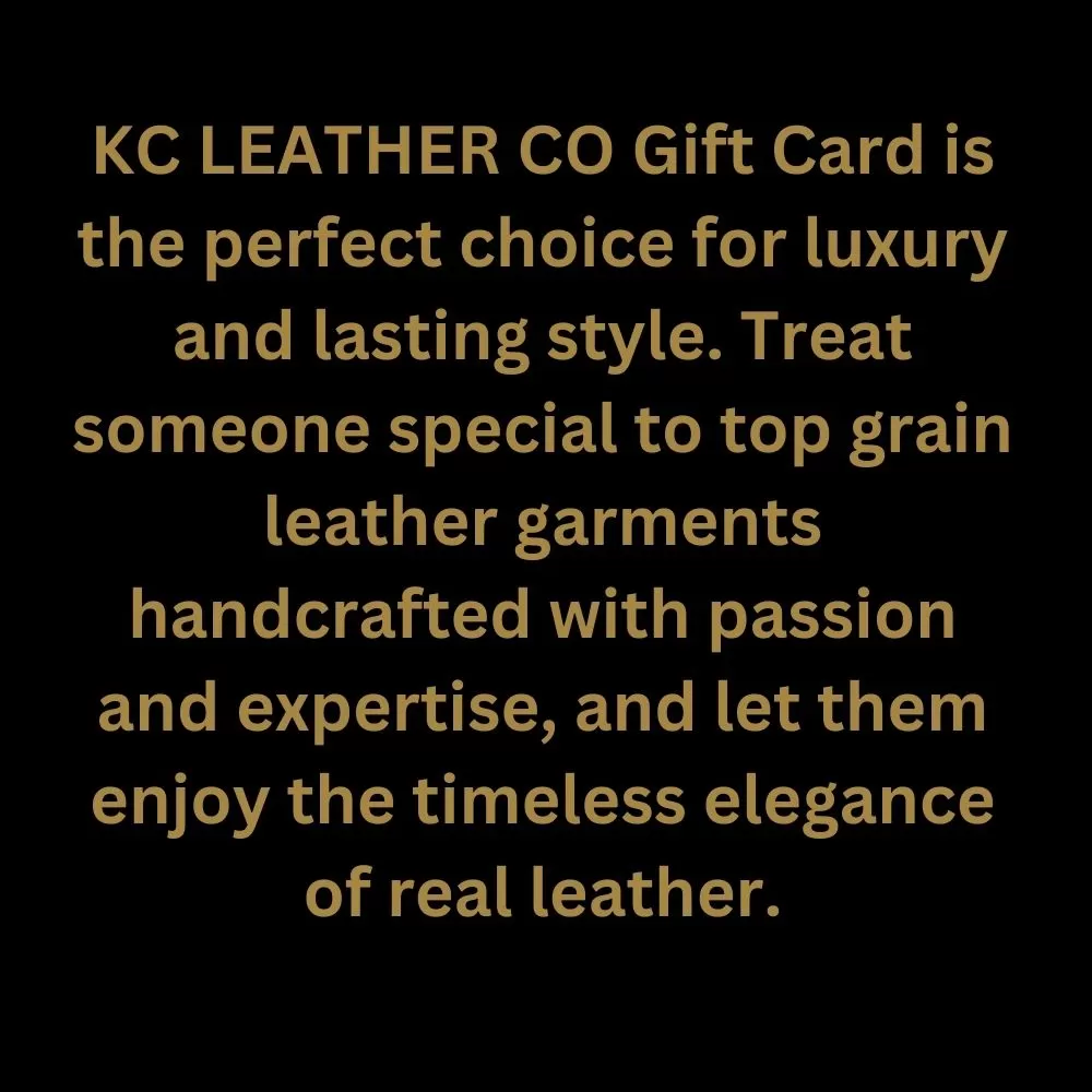 KC LEATHER CO GIFT CARD