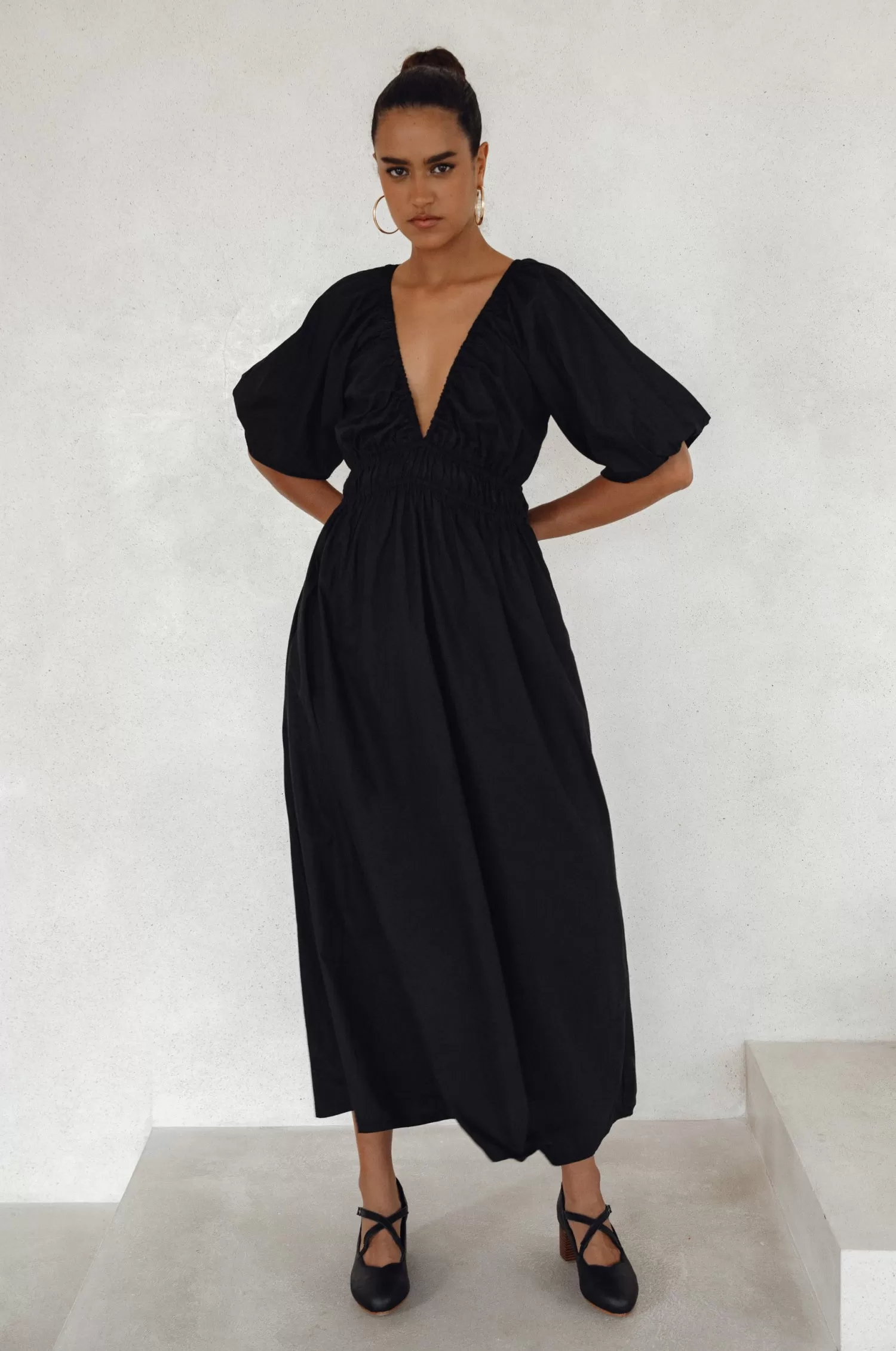 Kezas Cotton Maxi Dress