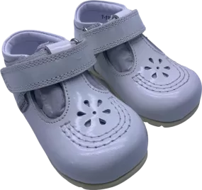 Kickers White Mary Jane Baby Shoes UK 3