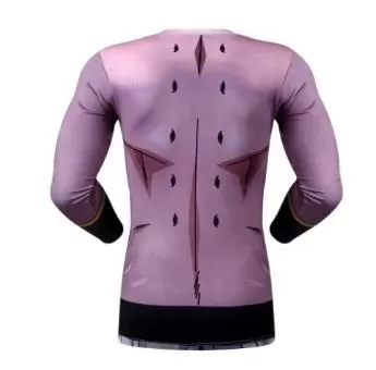 Kid Buu Dragon Ball Z Long Sleeve Compression Rash Guard