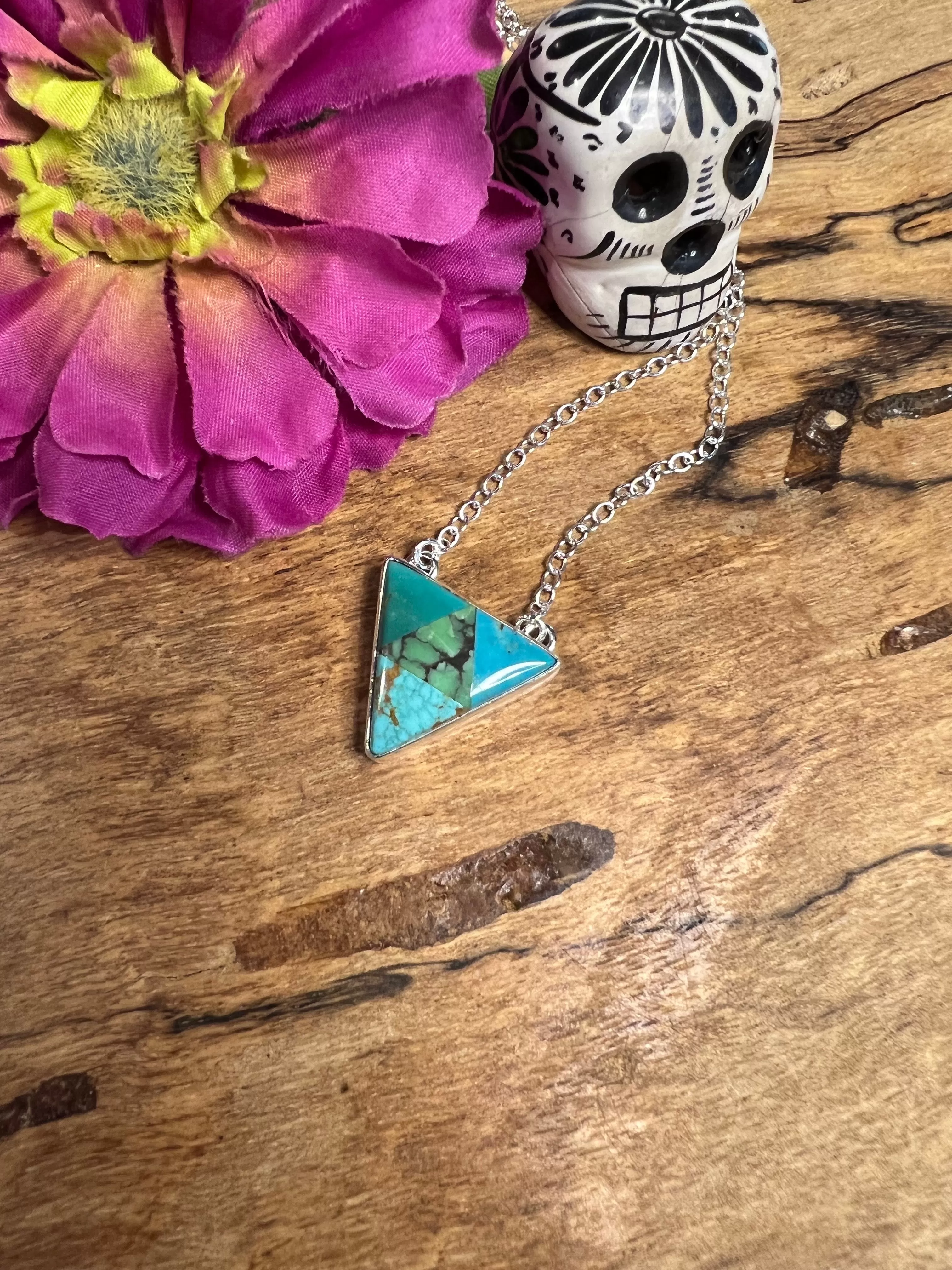 Kingman Inlay Necklaces