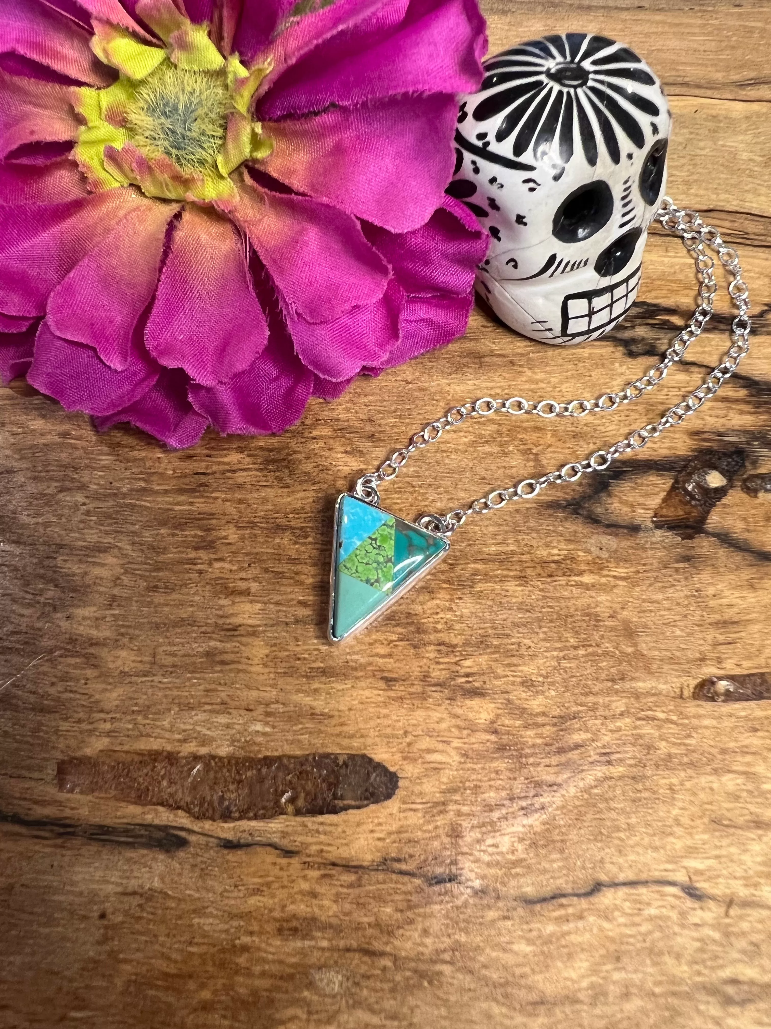 Kingman Inlay Necklaces