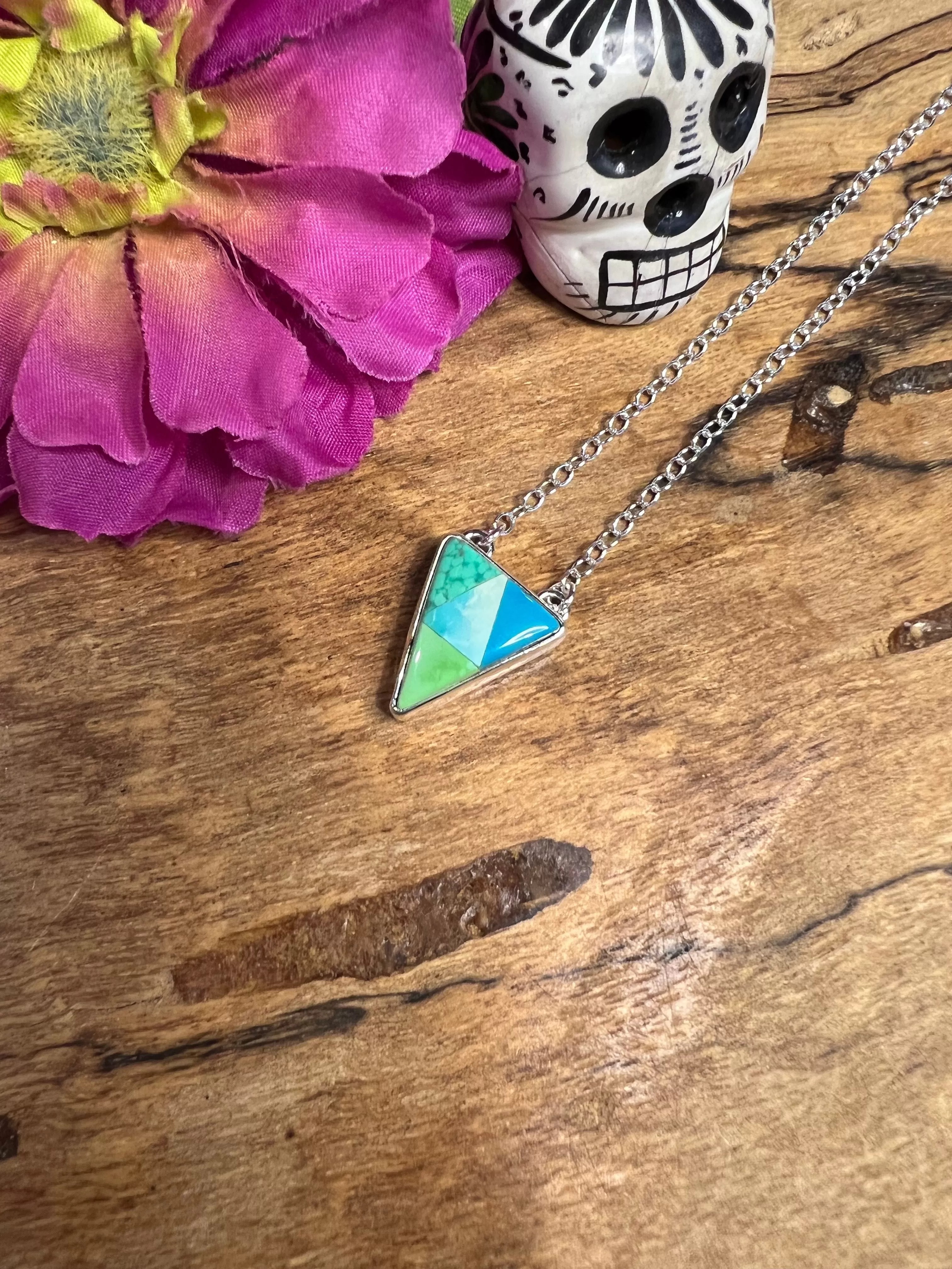 Kingman Inlay Necklaces