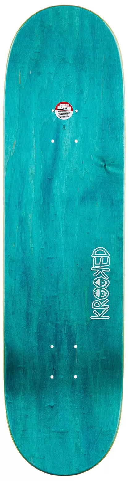 KROOKED DECK WORREST XEROX GREEN 8.5 X 31.85