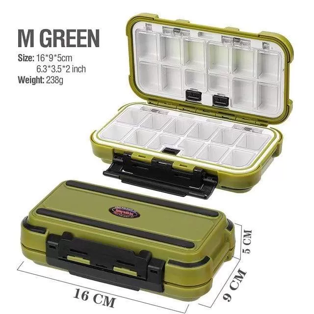 Large Capacity 24/28 Grid Fishing Gear Accessories Waterproof sub-Box Fishing Hook Supplies Tool Storage Box Fishing Tackle box