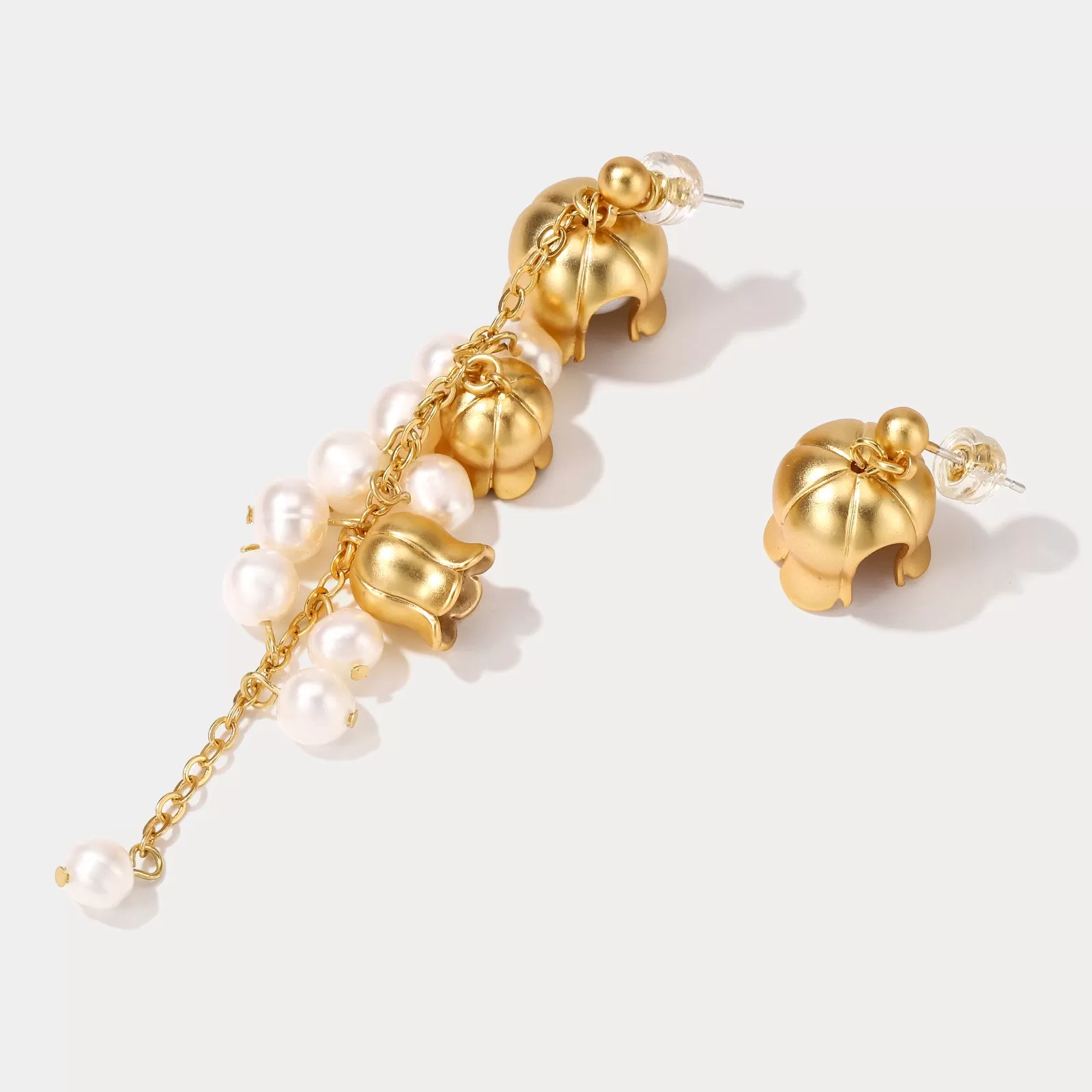 Lily Of The Valley Pearl Earrings