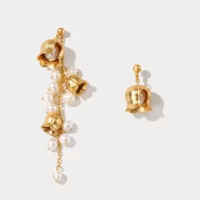 Lily Of The Valley Pearl Earrings