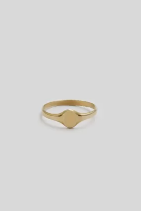 Loren Stewart :: Mini Oval Signet Ring