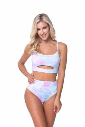 Maddie Tie Dye Two-Piece Swimsuit