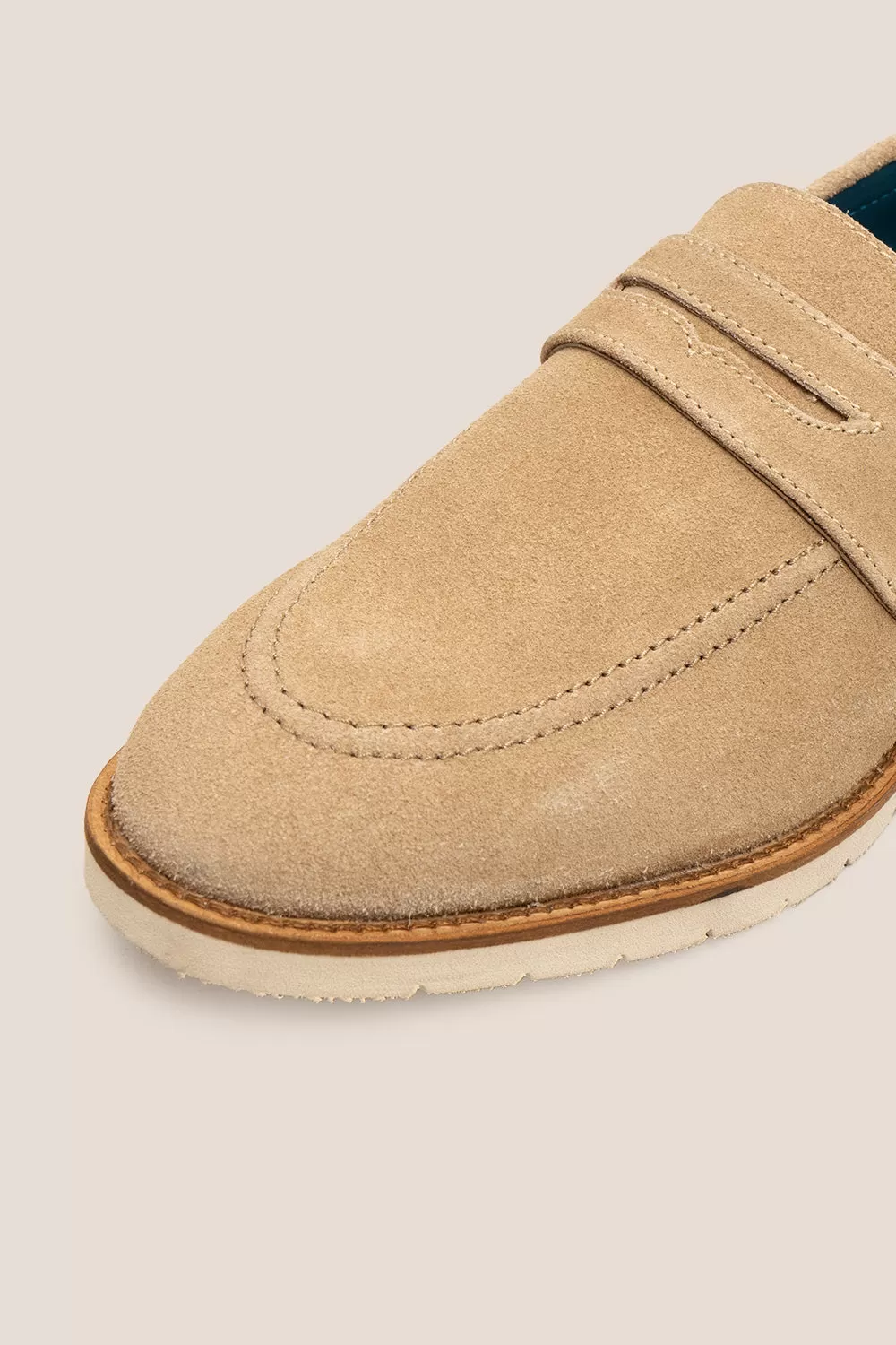 Mason Suede Sand