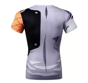 Mecha Frieza Dragon Ball Z Short Sleeve Compression Rash Guard