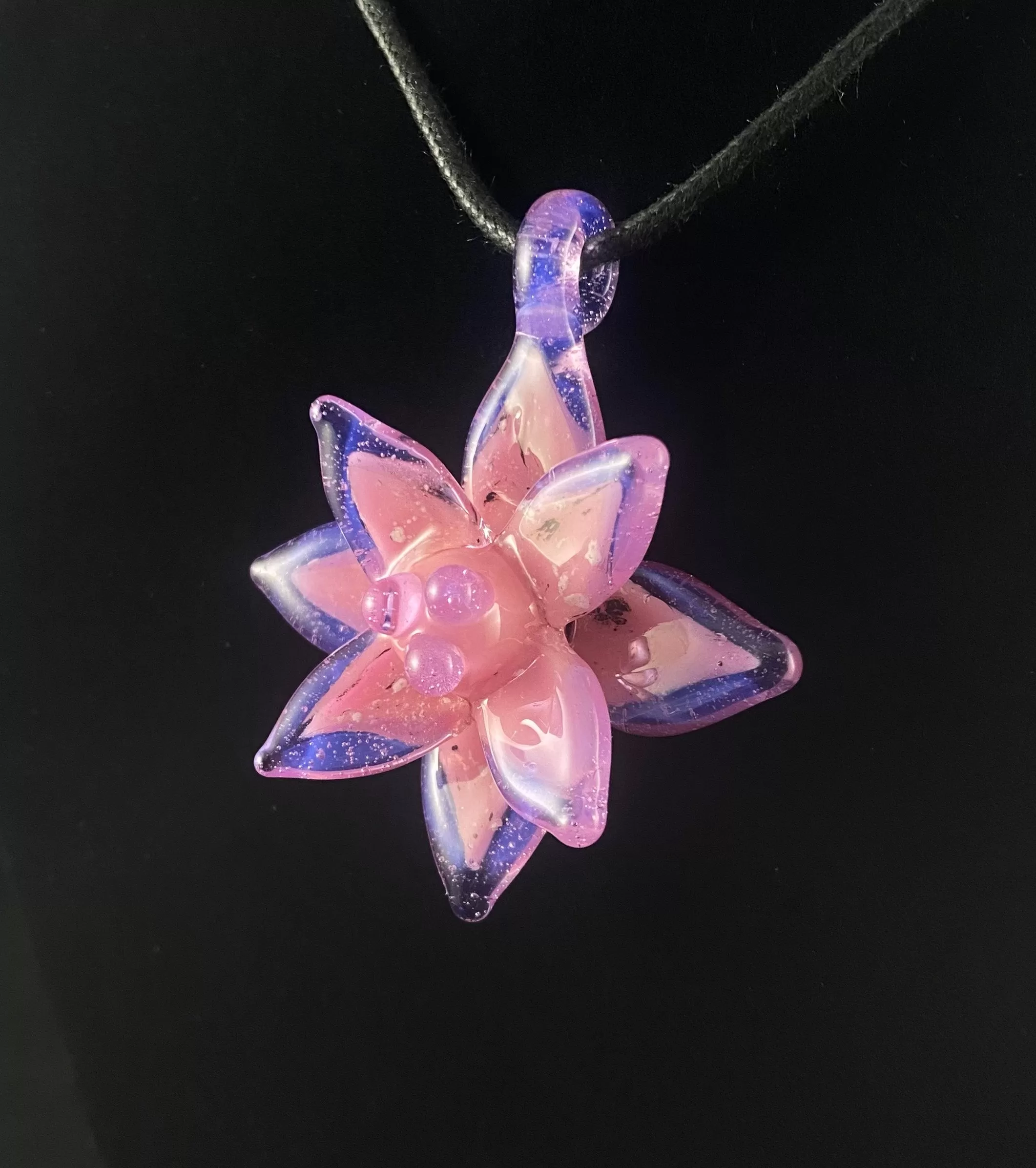 Memorial 3D Succulent Flower Pendant