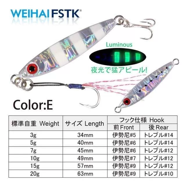 Micro Metal Jig 3g 5g 7g 10g 15g Shore Casting Jigging lure Shore Casting Spoon Saltwater Jack Fishing lure Bit Artificial Bait