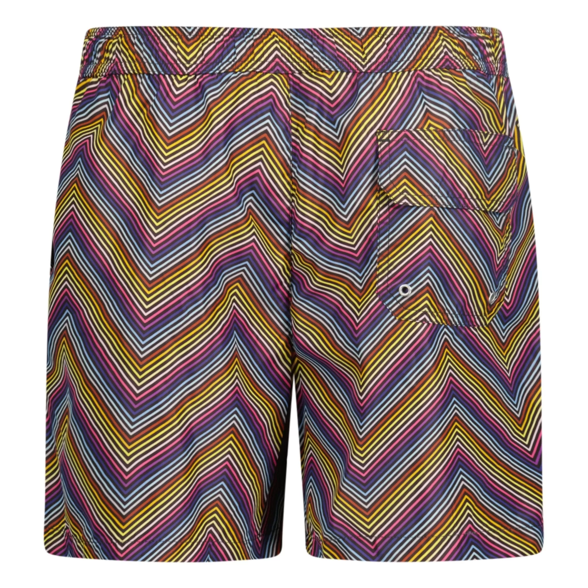 MISSONI ZIG ZAG SWIM SHORTS MULTI COLOURED