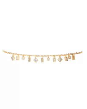 Mixte Shaker Anklet- Gold