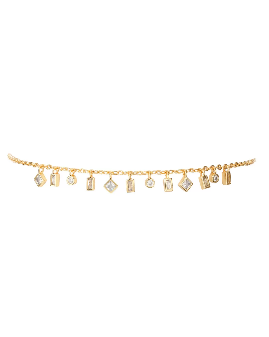 Mixte Shaker Anklet- Gold