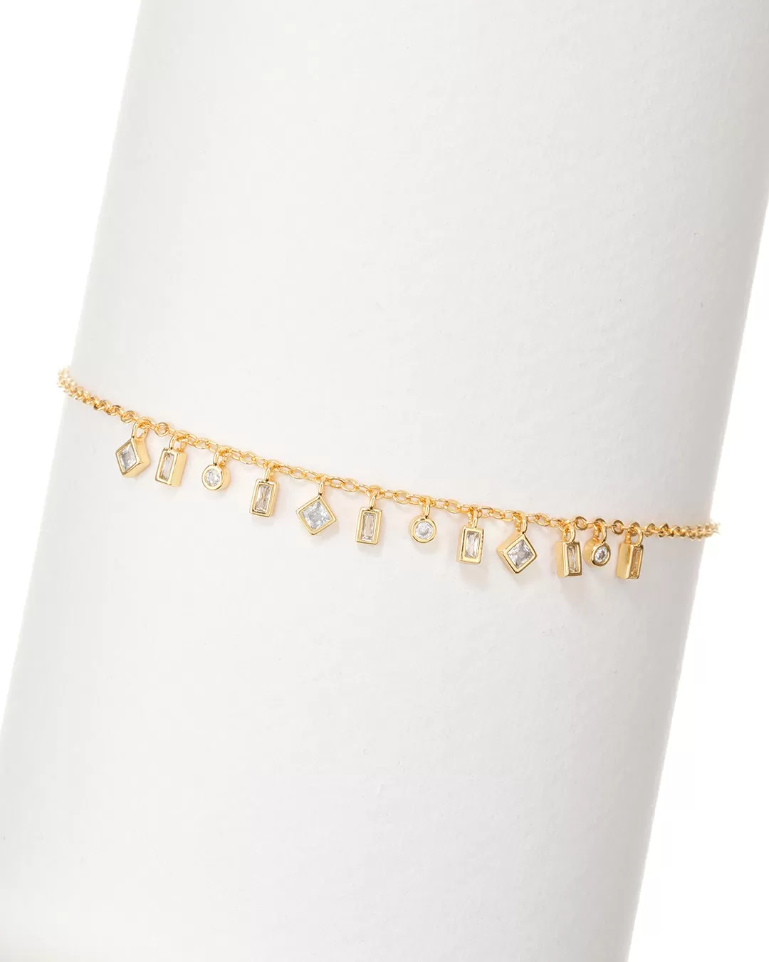 Mixte Shaker Anklet- Gold