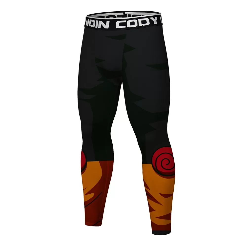 Naruto Elite Short Sleeve Compression Rash Guard Set