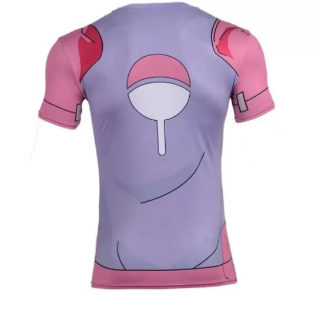 Naruto 'Madara' Short Sleeve Compression Rash Guard