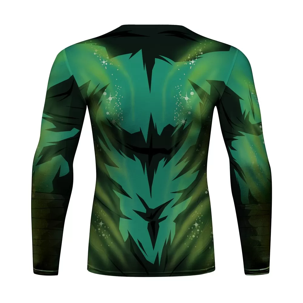 Naruto 'Rock Lee | 2.0' Elite Long Sleeve Compression Rash Guard