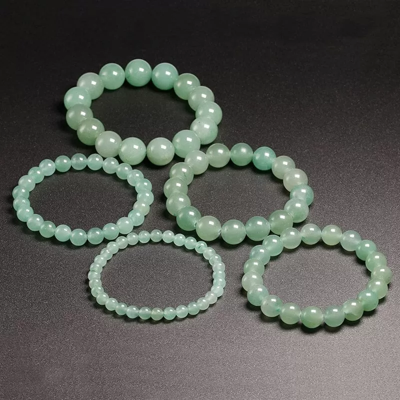 Natural Green Aventurine Stones Beads Bracelets