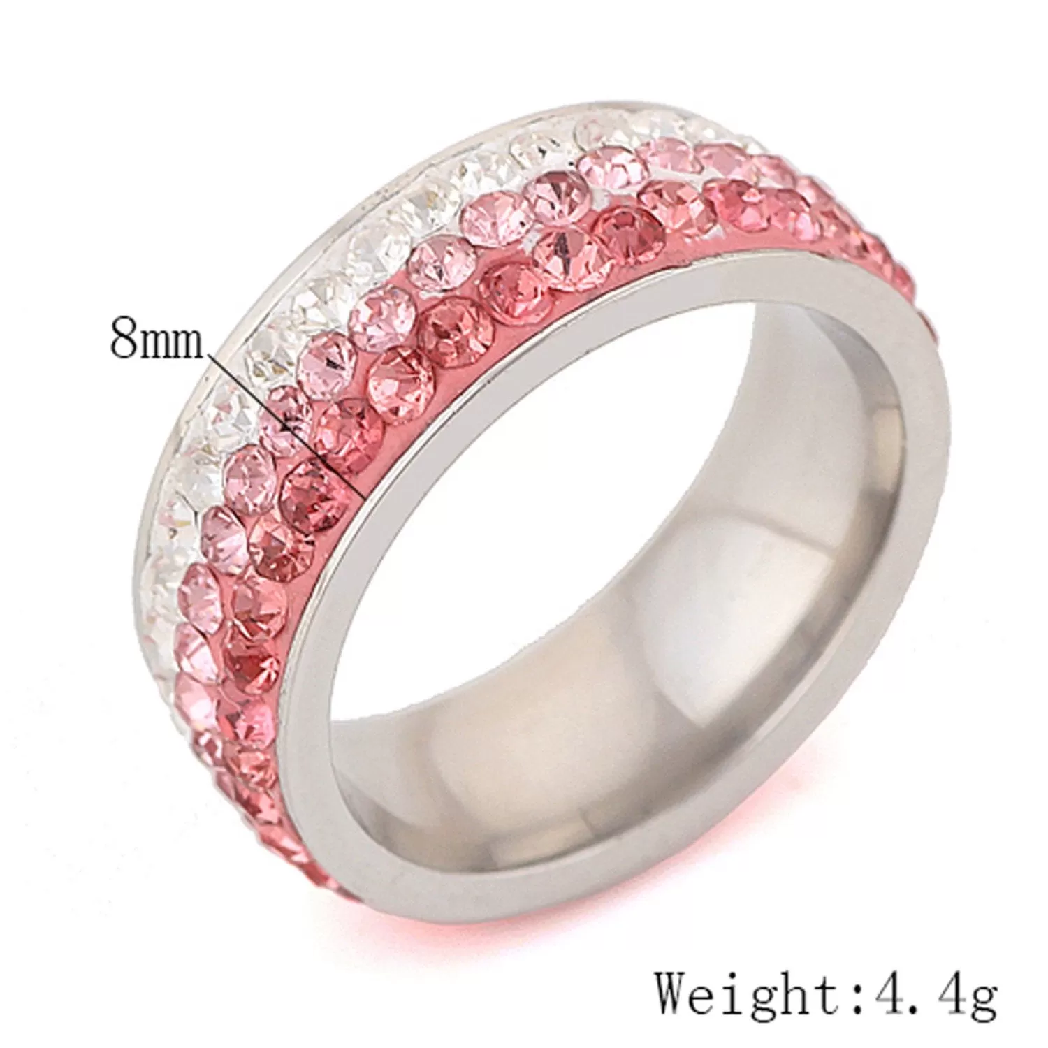 New Czech Crystal Stylish Rings For Women