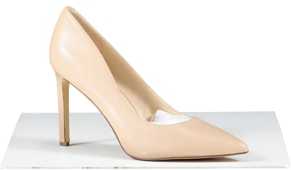 nine west Nude Patent High Heeled Court Shoes BNIB UK 10 EU 43