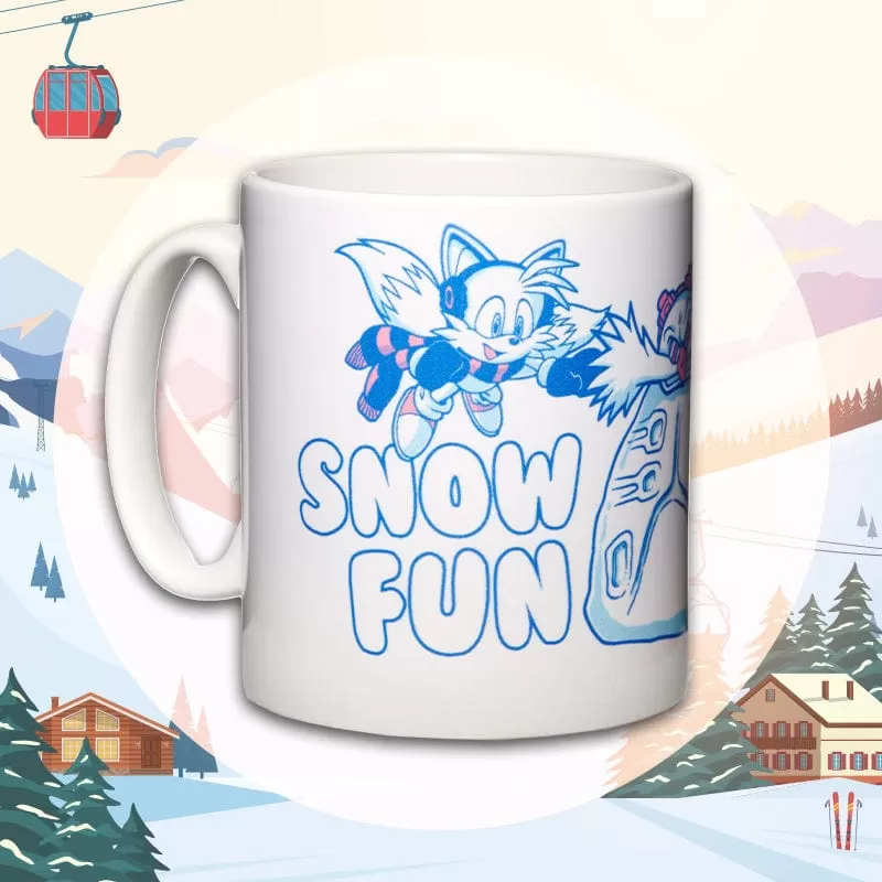 Official Sonic the Hedgehog Snow Fun Hoodie Bundle