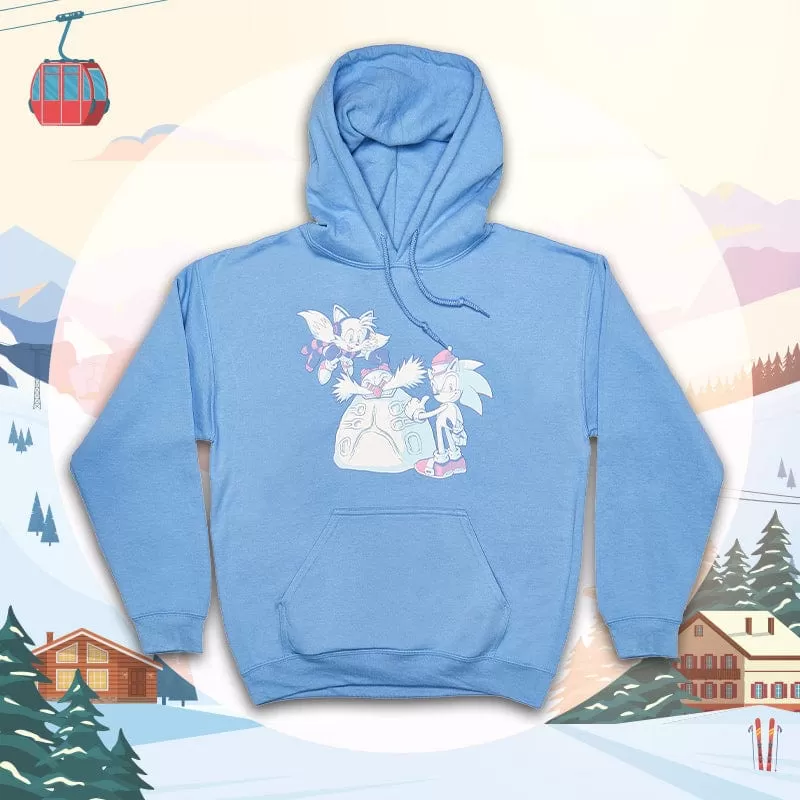 Official Sonic the Hedgehog Snow Fun Hoodie Bundle