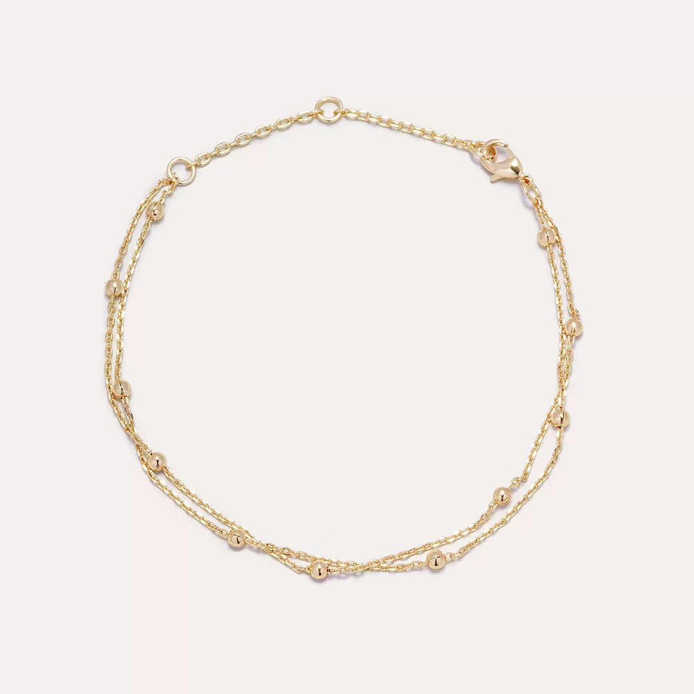 Orbit Silver Chain Bracelet