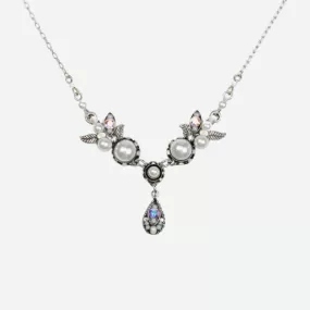 Petite Flora Pearl Necklace